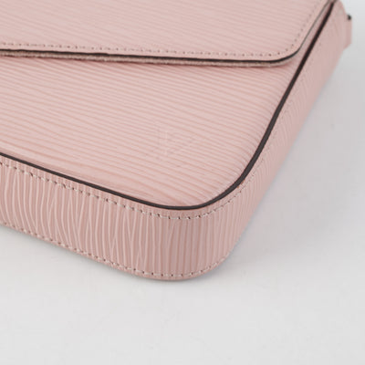 Louis Vuitton Epi Felicie Pochette Pink Crossbody Bag - THE PURSE AFFAIR