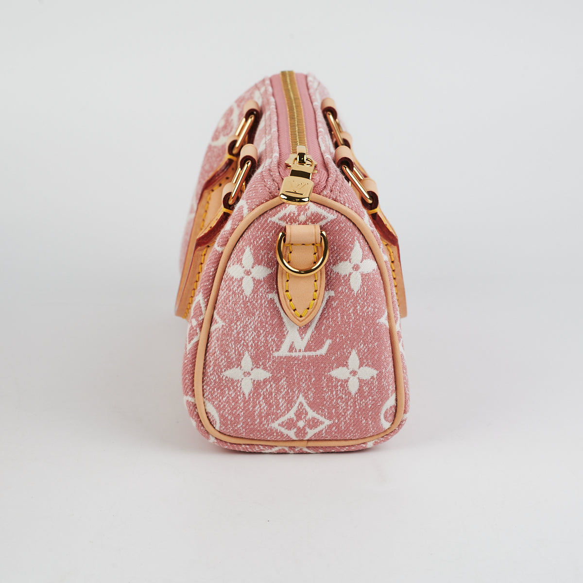 Louis Vuitton 2022 Rose Denim Nano Speedy - Pink Handle Bags, Handbags -  LOU558090
