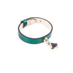 Bvlgari Metallic Emerald Green Bracelet Size 15-16