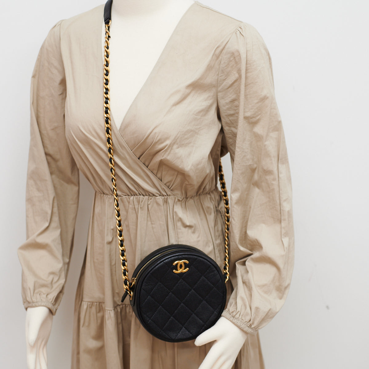Chanel Golden Handle Clutch With Chain  Bragmybag