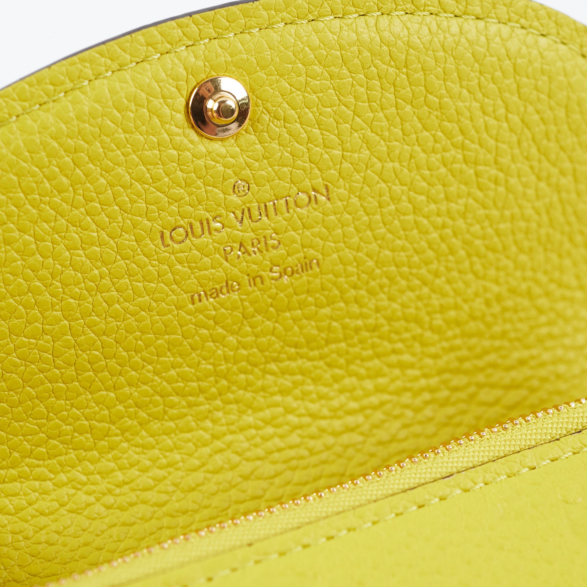 Louis Vuitton Yellow Empreinte Rosalie Coin Purse - modaselle