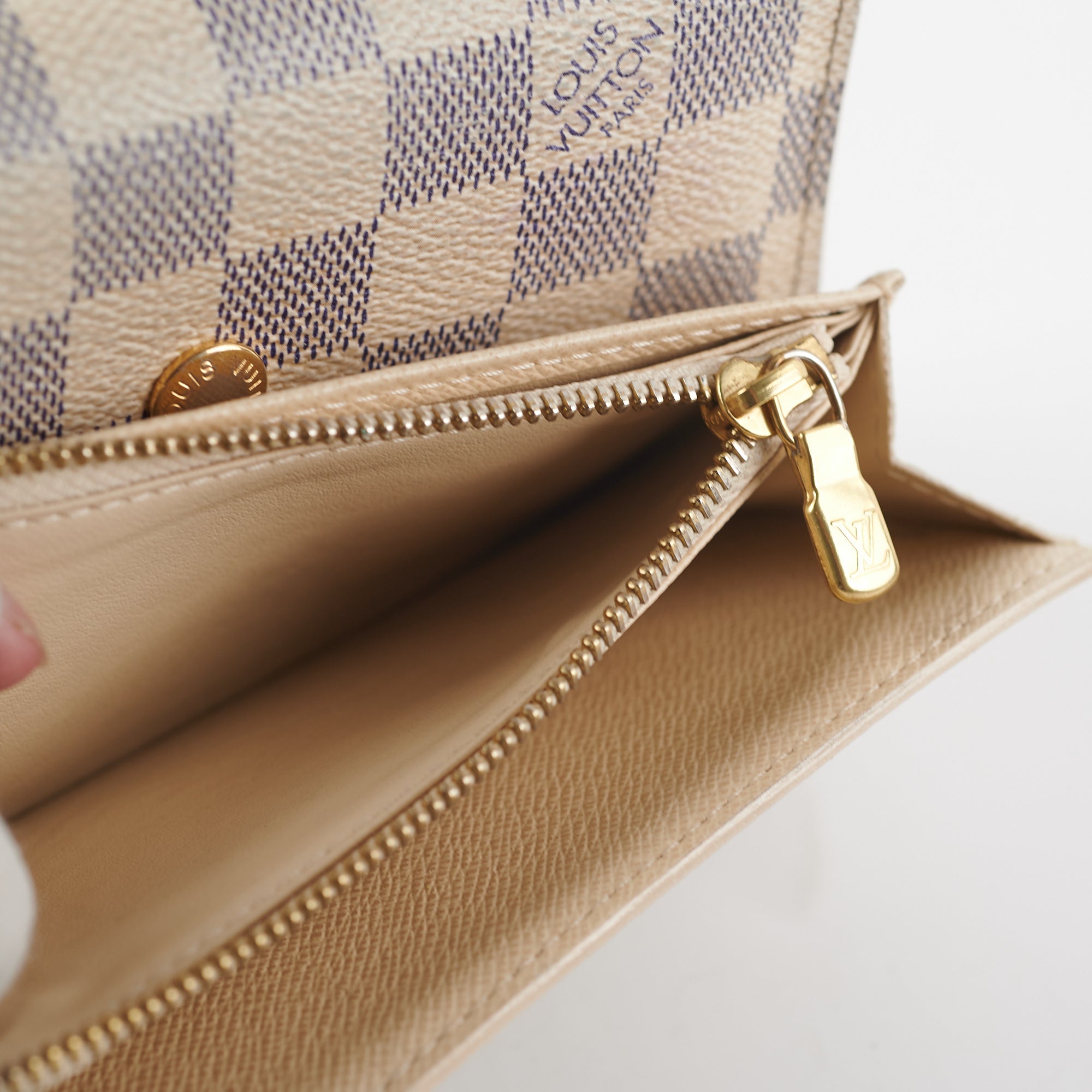 Louis Vuitton Insolite Damier Azur wallet - Gaja Refashion