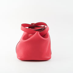 Hermes Picotin 18 Clemence Rose Extreme A stamp