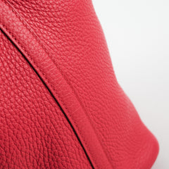Hermes Picotin 18 Clemence Rose Extreme A stamp