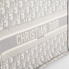HOLD BC ITEM 27 - Dior Medium Book Tote Oblique Grey