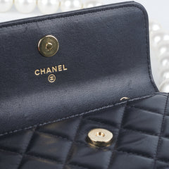 Chanel Pearl Strap Micro Bag