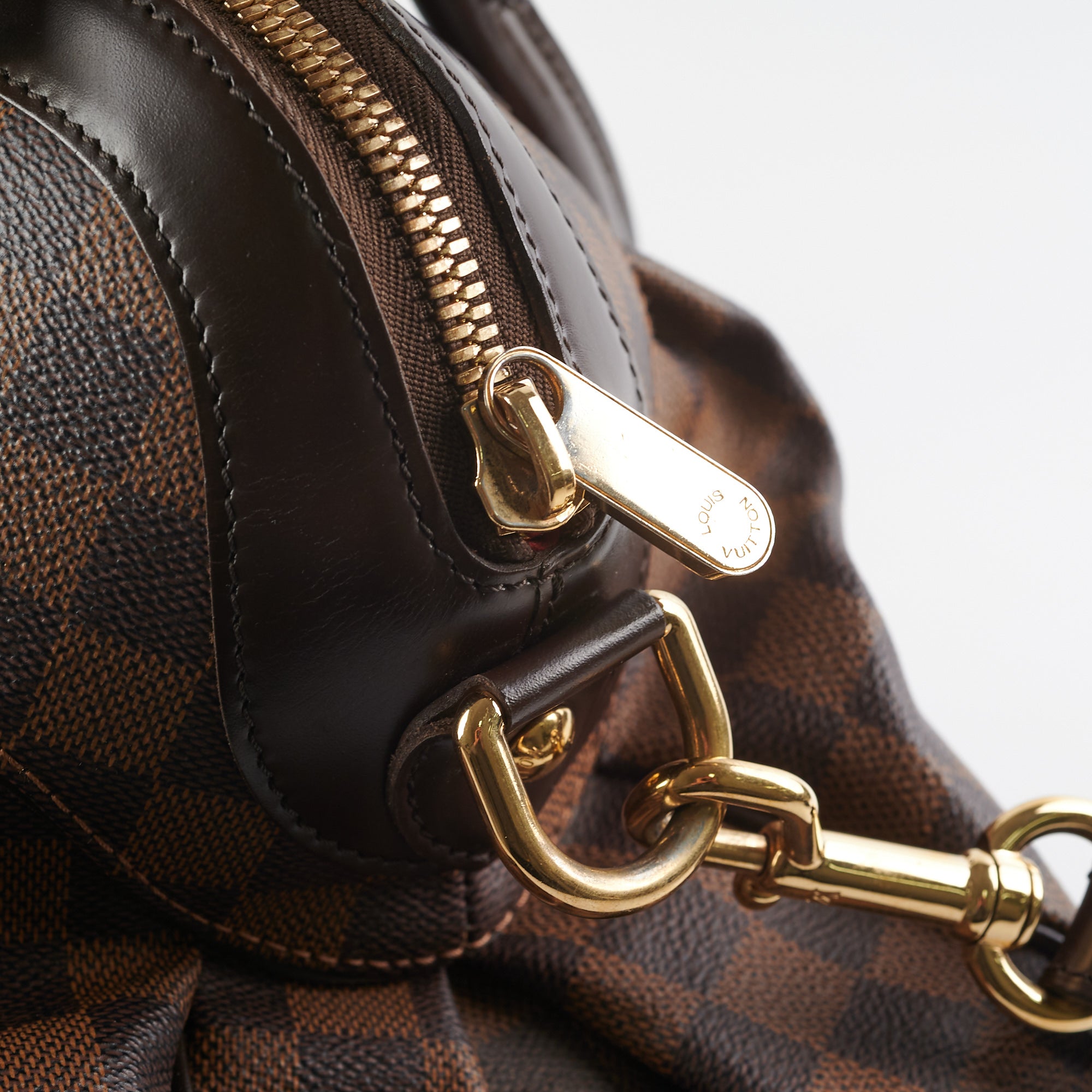 Louis Vuitton Trevi GM Damier Dark brown Leather ref.119941 - Joli Closet