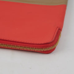 Celine Pouch Red/Taupe