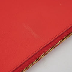 Celine Pouch Red/Taupe
