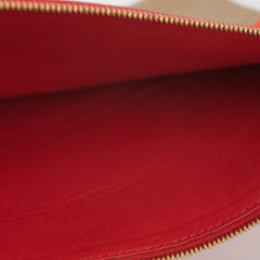 Celine Pouch Red/Taupe
