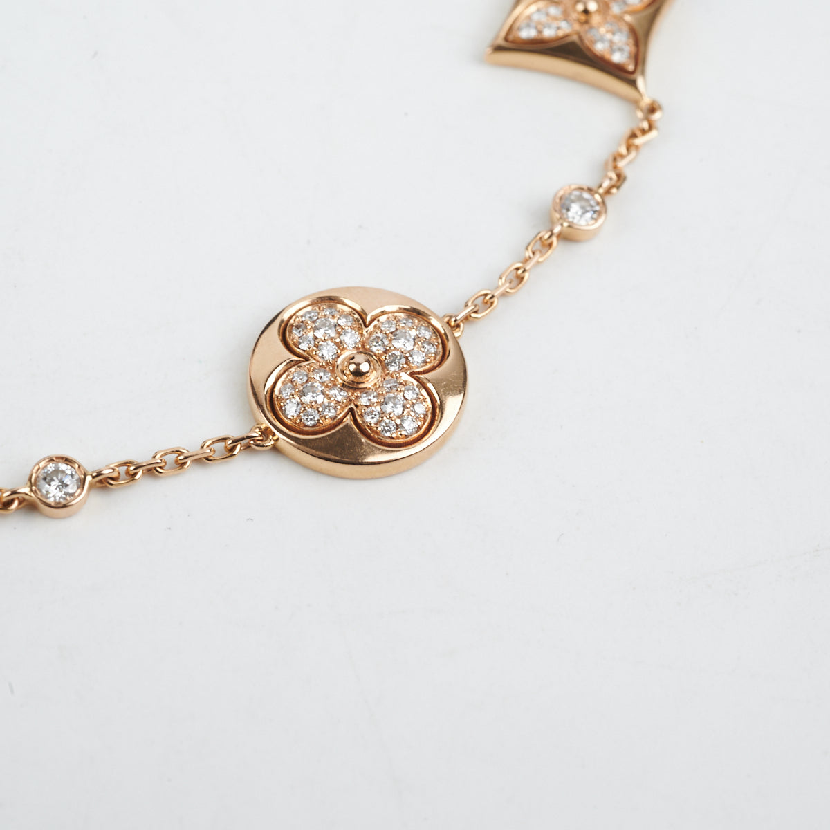 Blossom pink gold bracelet Louis Vuitton Ecru in Pink gold - 20264748