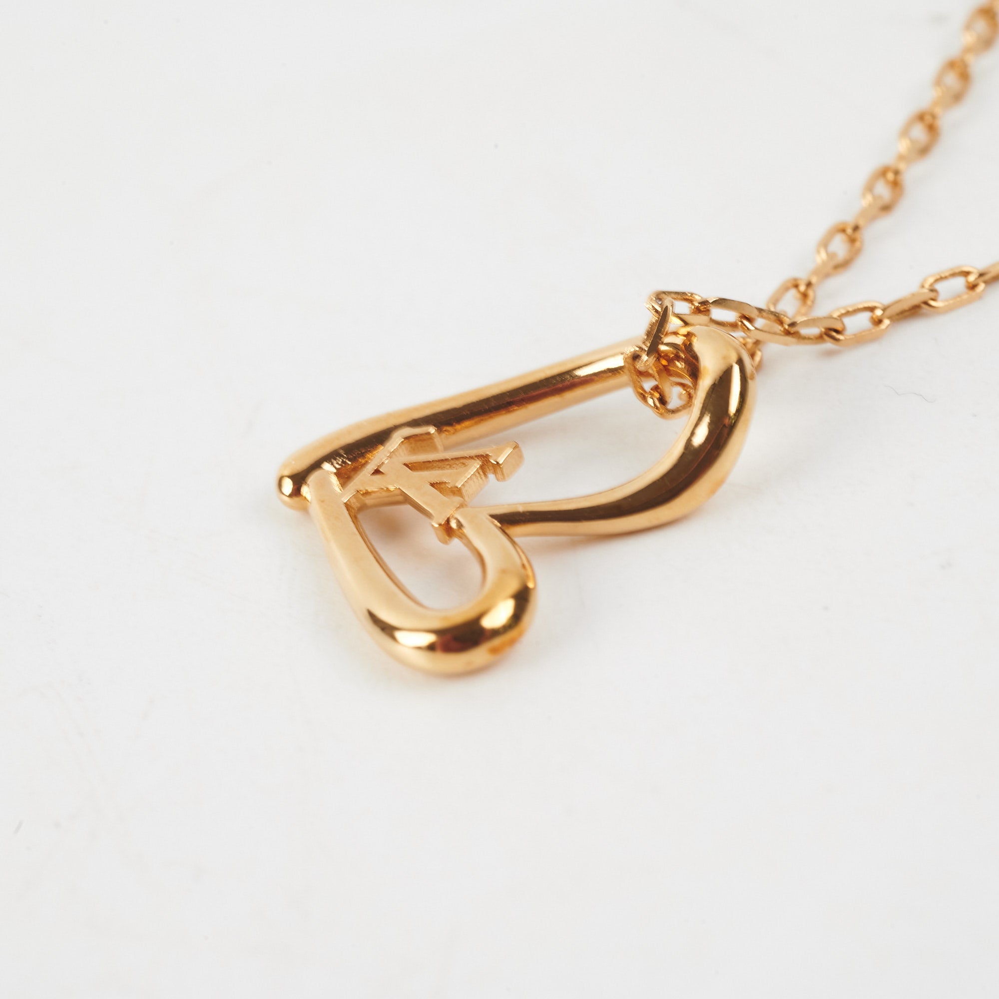 LOUIS VUITTON Metal Fall In Love Necklace 1267915