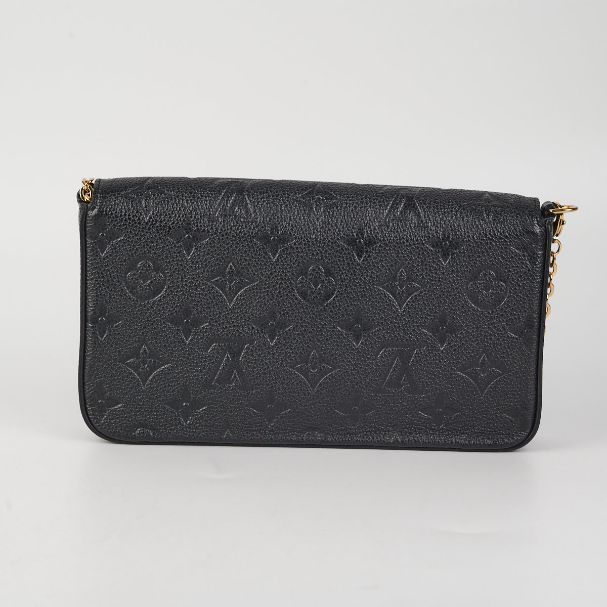 Louis Vuitton 2021 Black Monogram Empreinte Felicie Pochette Bag w/ Bo –  Oliver Jewellery