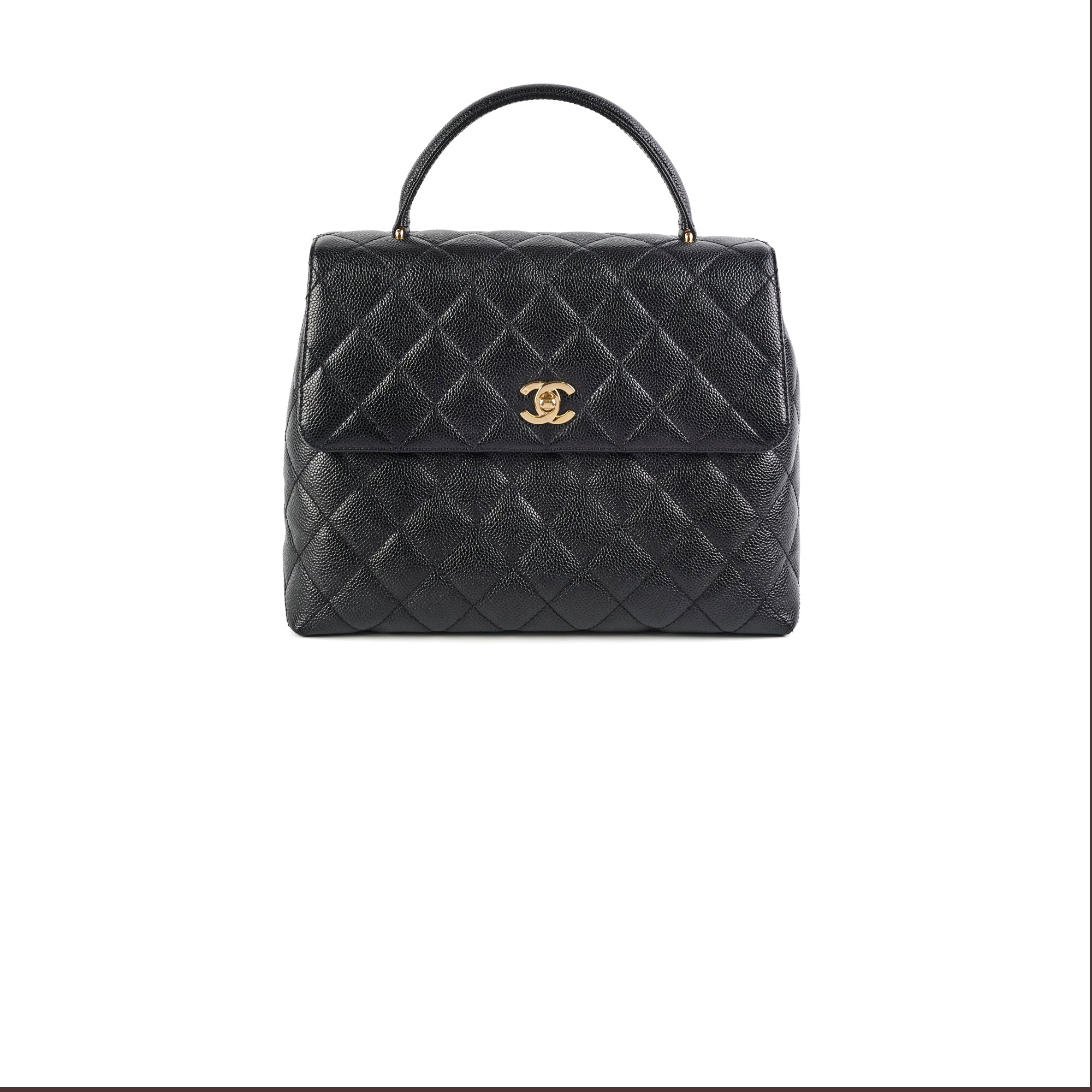 Vintage Chanel black Kelly bag Leather ref333246  Joli Closet