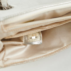 Chanel New Travel Line Chain Shoulder Bag Silver