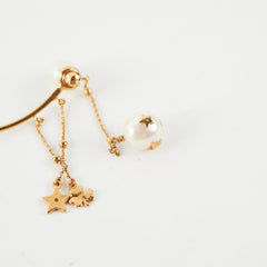 Dior Pearl Gold Earcuffs