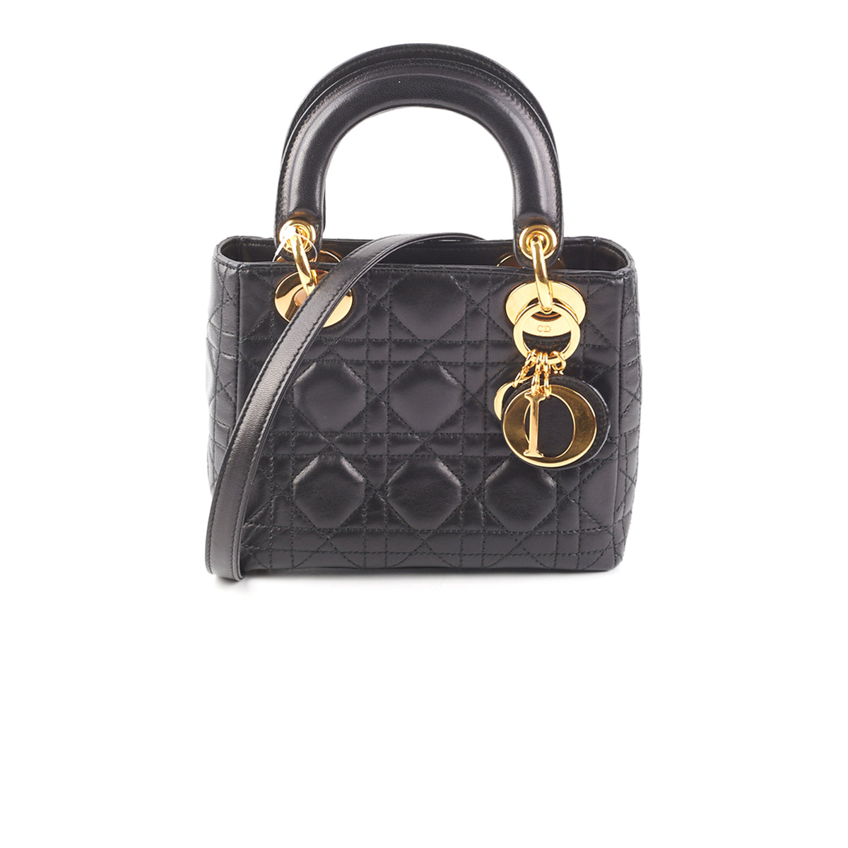 Túi Micro Lady Dior Bag màu đen 12cm best quality  Ruby Luxury