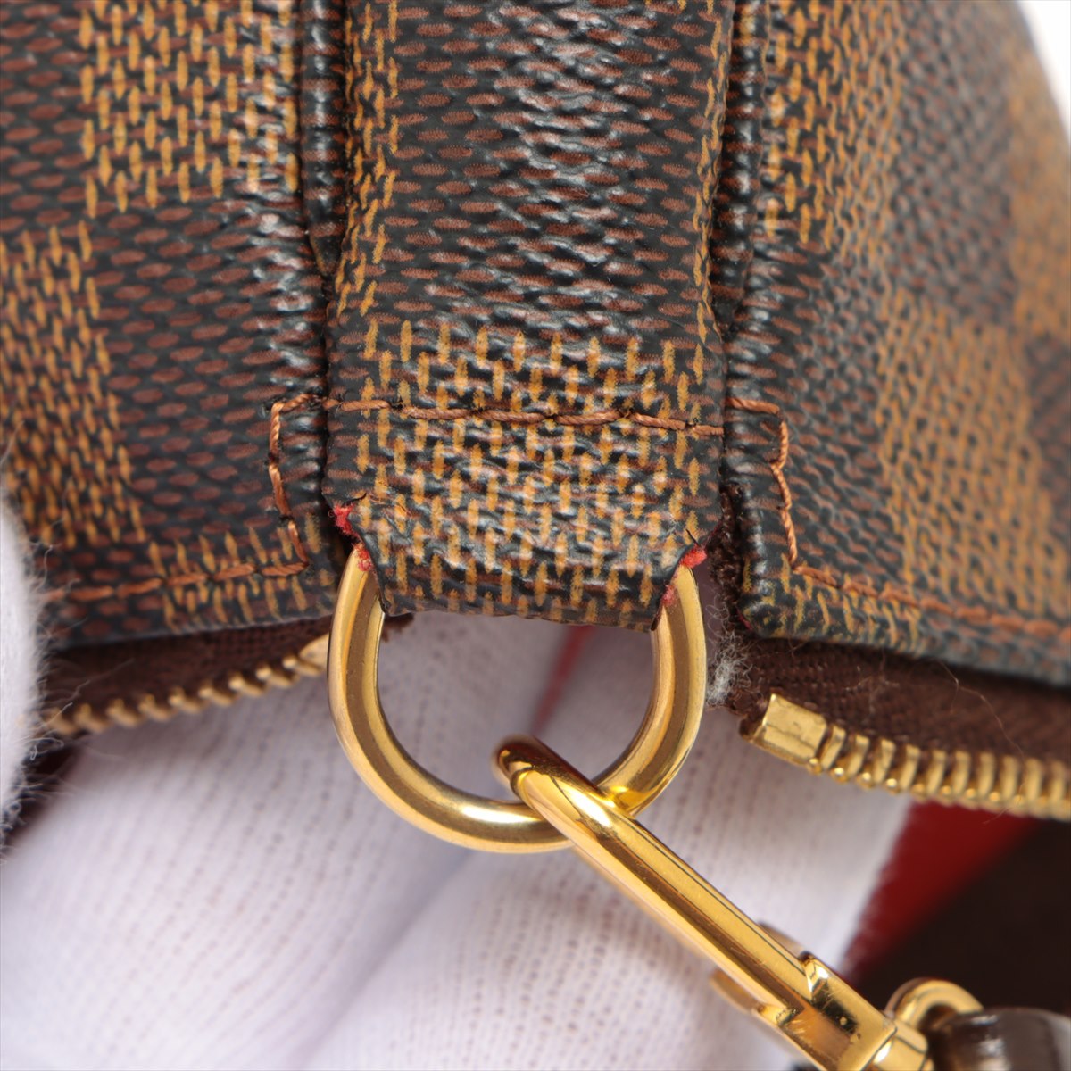 Louis Vuitton Damier Ebene Pochette Accesories - Brown Shoulder Bags,  Handbags - LOU766214