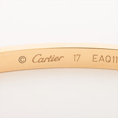 Cartier Love Bracelet Small Model 18k Yellow Gold size 17
