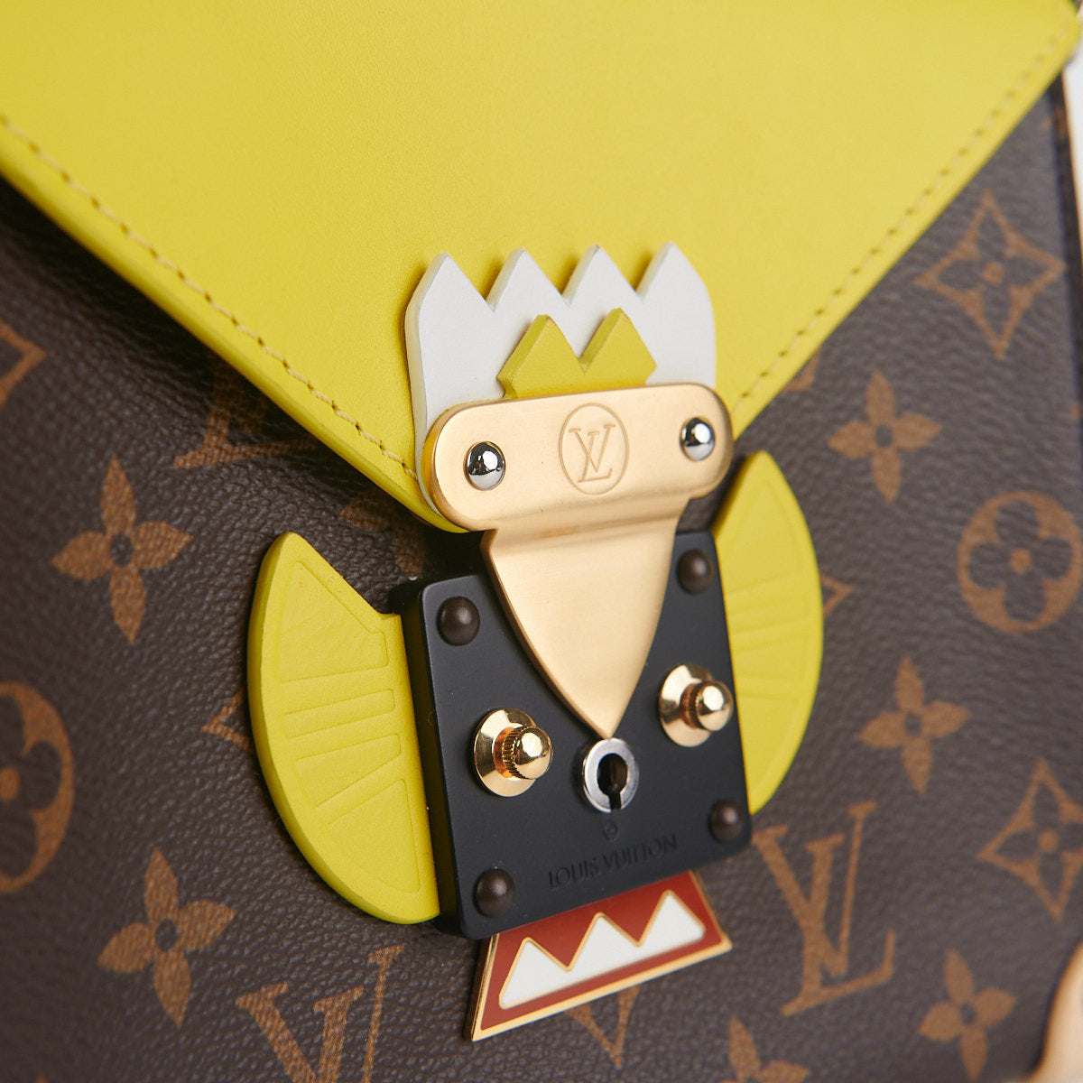 Louis Vuitton Tribal Mask Monogram Bag Yellow - THE PURSE AFFAIR