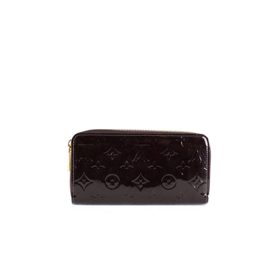 Louis Vuitton Zippy Wallet Vernis Amarante